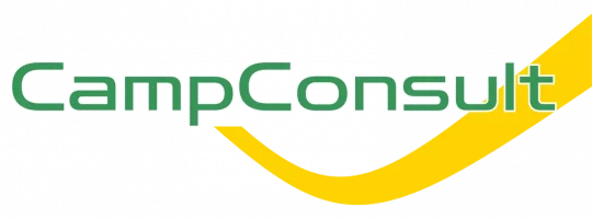 Logo CampConsult - Ihr Immobilienmakler für Campingplätze und Freizeitimmobilien
